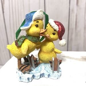 Danbury Mint Baby Animals Collection Christmas Ornament Ducklings New!!
